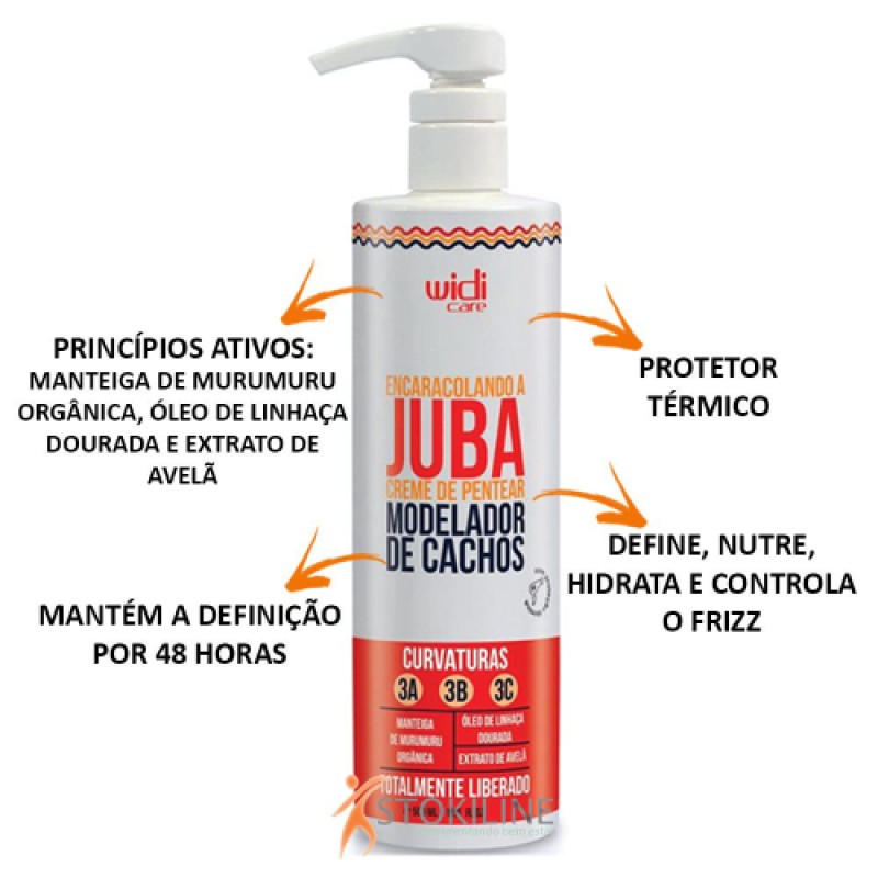 Widi Care Encaracolando a Juba Creme de Pentear 500ml